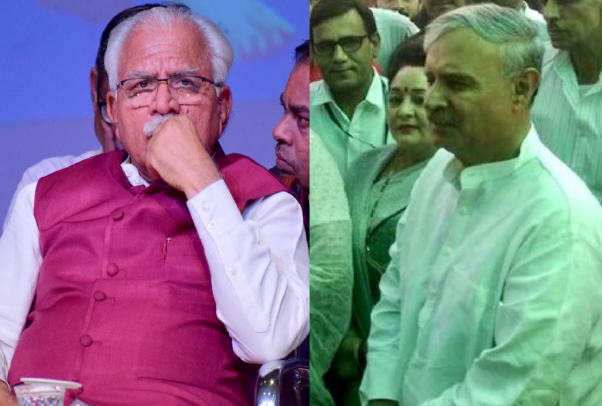 bjp mp rao inderjit singh slams cm khattar in public rally says government doing our dishonor