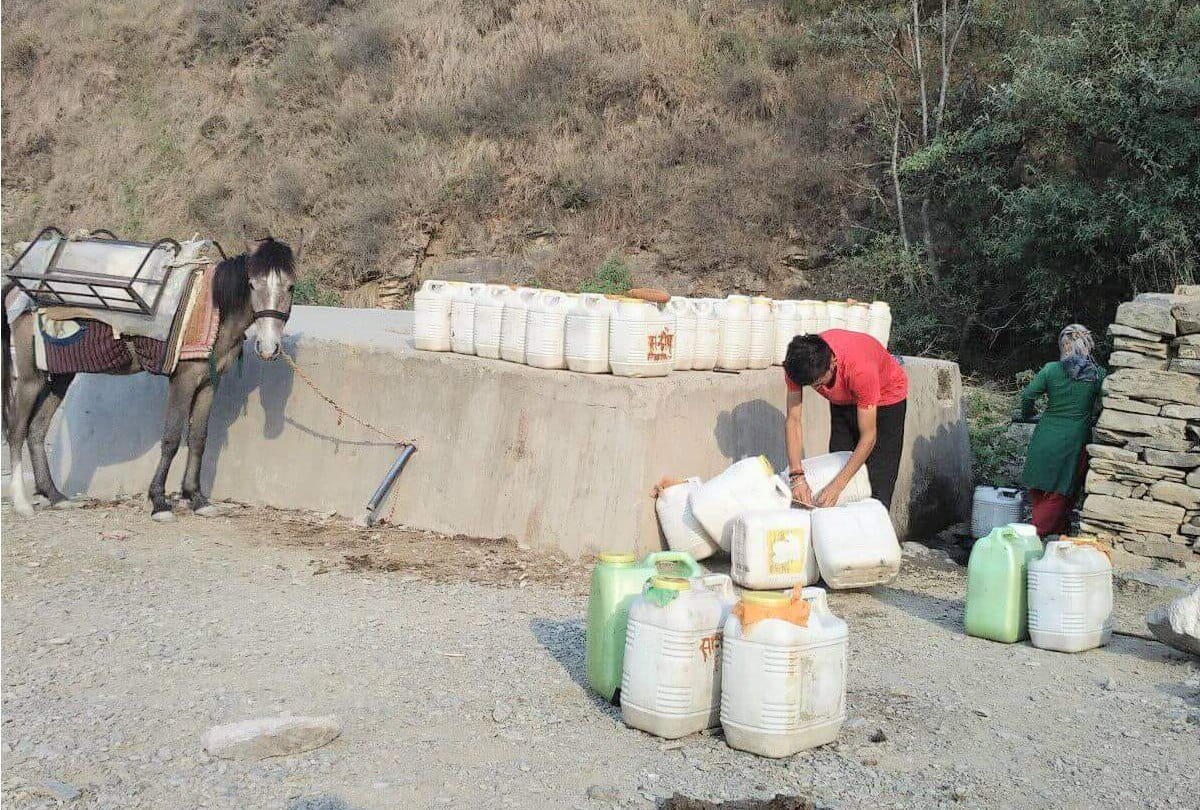 Massive Water Crisis in Sirmour Himachal Pradesh