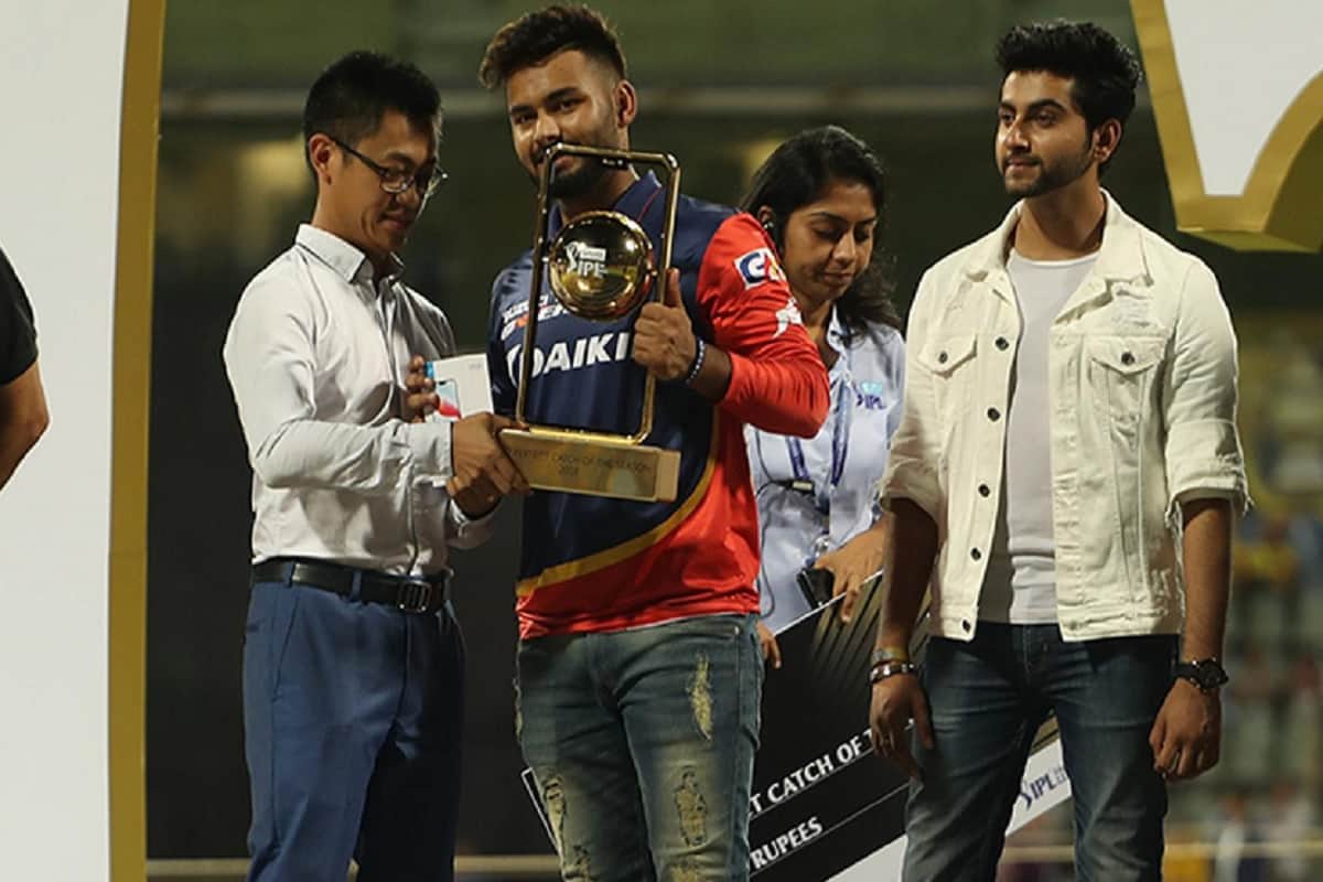 rishabh pant becomes emerging player of the year in ipl 2018