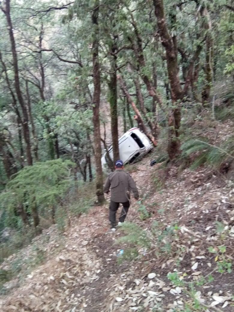 accident in dhanaulti