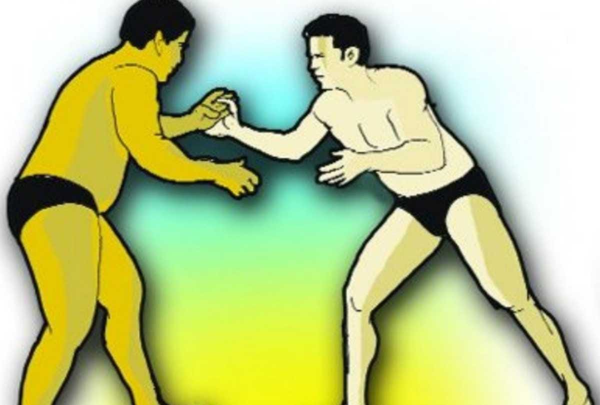 Inter college wrestling competition: Harish and Rahul won gold on day one