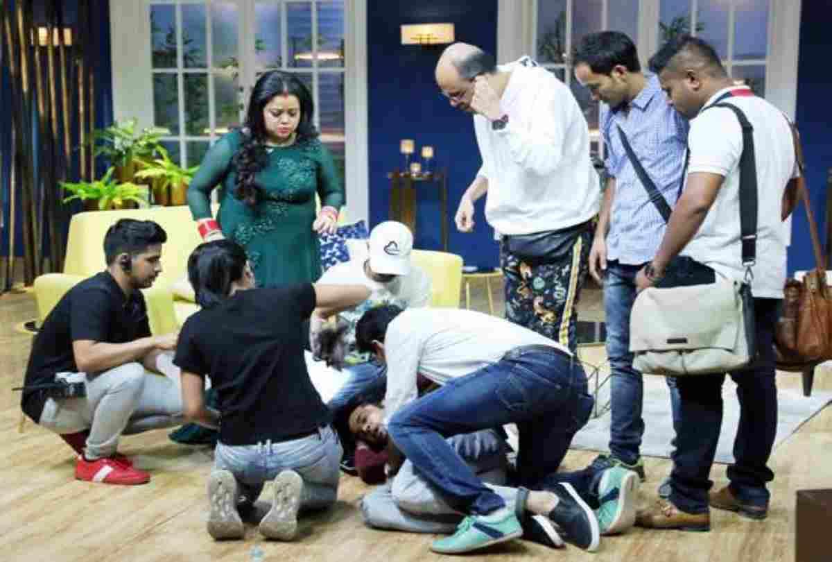 rajeev khandelwal faint on the set of juzzbaat