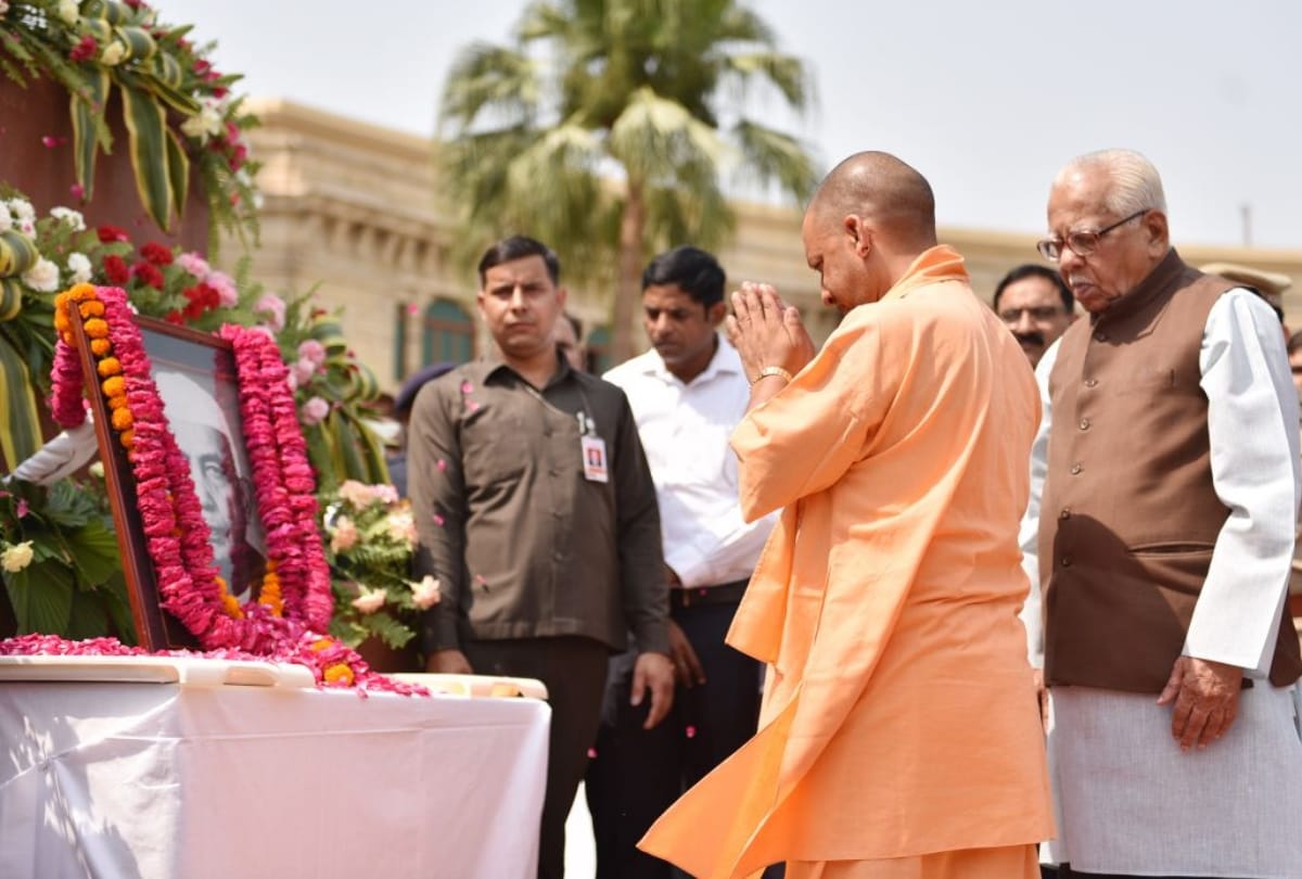 cm yogi and governor pay tribute to ex-pm Chaudhary Charan Singh 