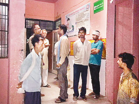 Elderly death as soon as injection