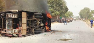 Conductor sticks student to death
