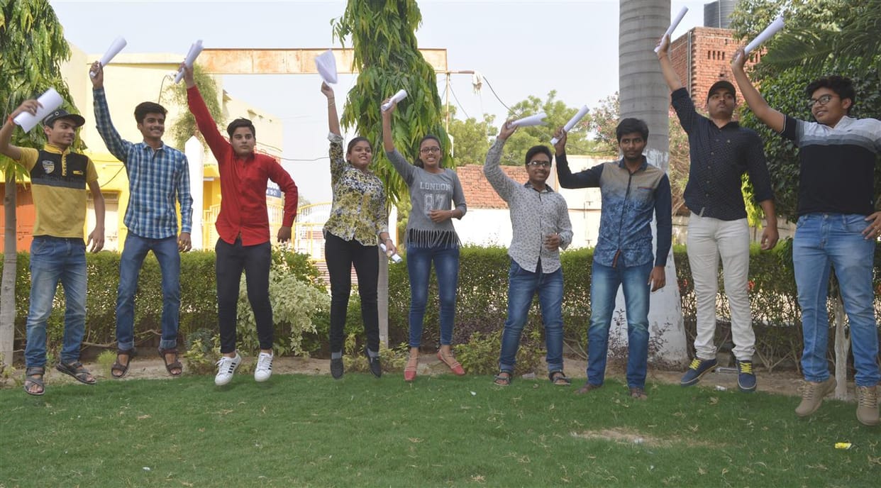  Gaurang Aggarwal-Harshit Mehre did the top in the district