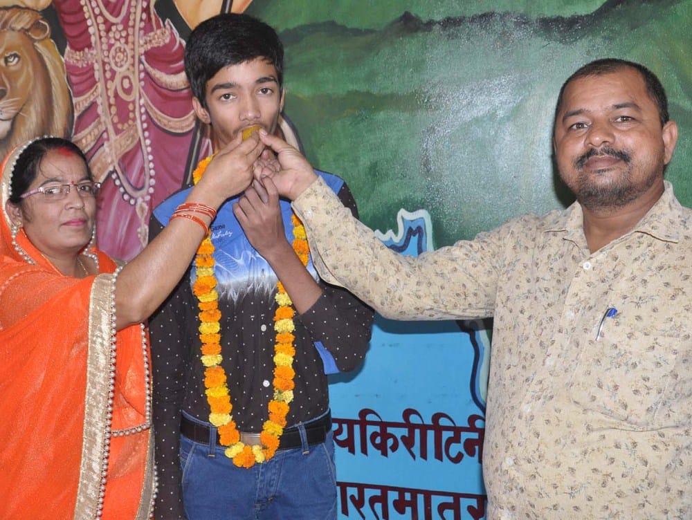 harsh singh topped district