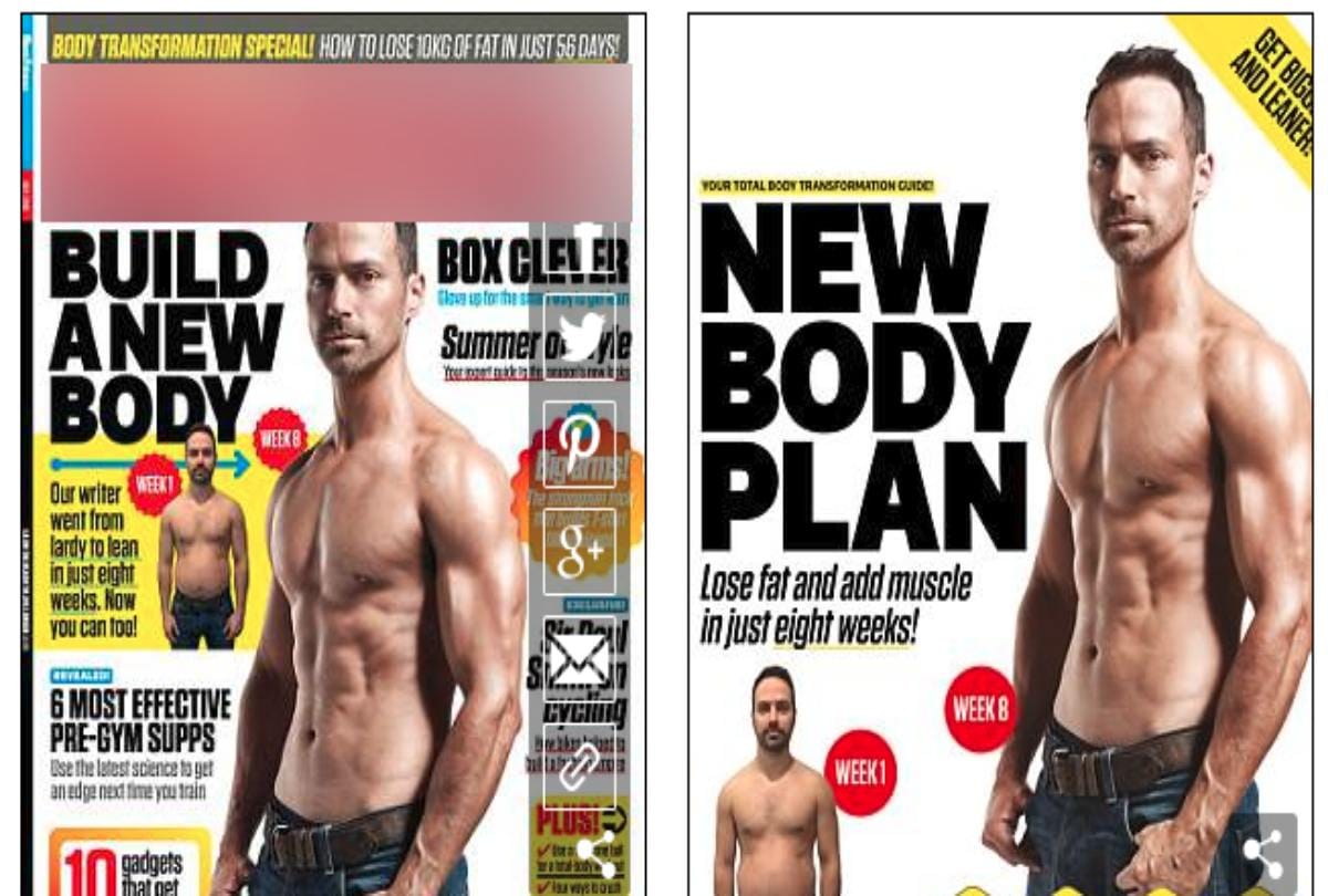 Father transformed his body with six pack in just eight weeks