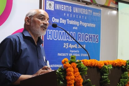 Human Rights Training Program at Invertis University Explained Students about Human Rights