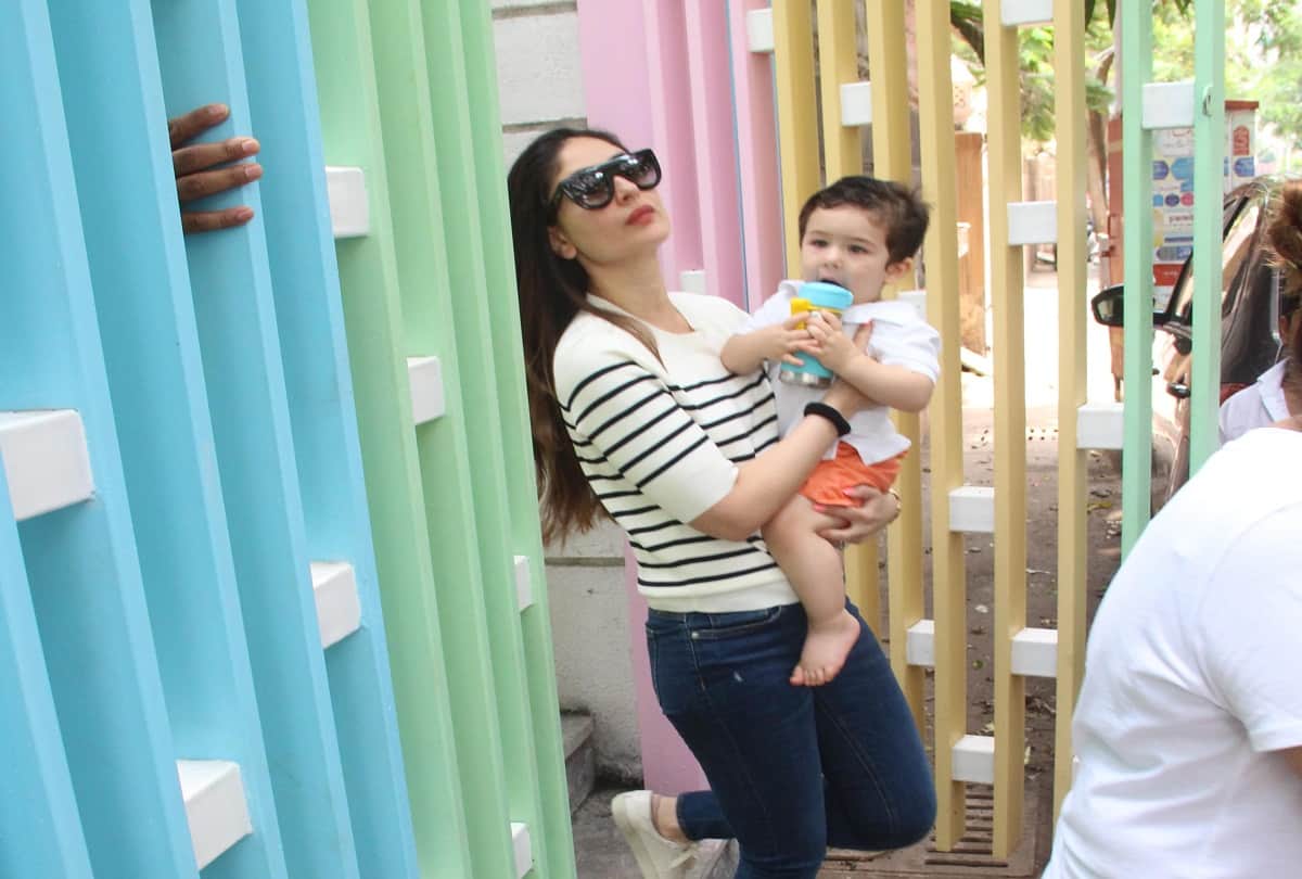 Kareena kapoor is busy at Taimur new school