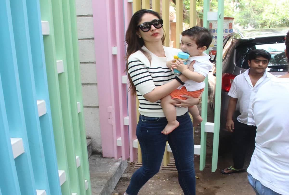 Kareena kapoor is busy at Taimur new school