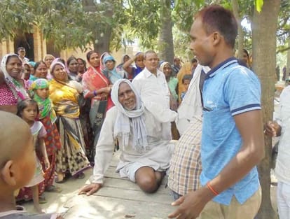 Angry Son killed his mother in mau father save own life