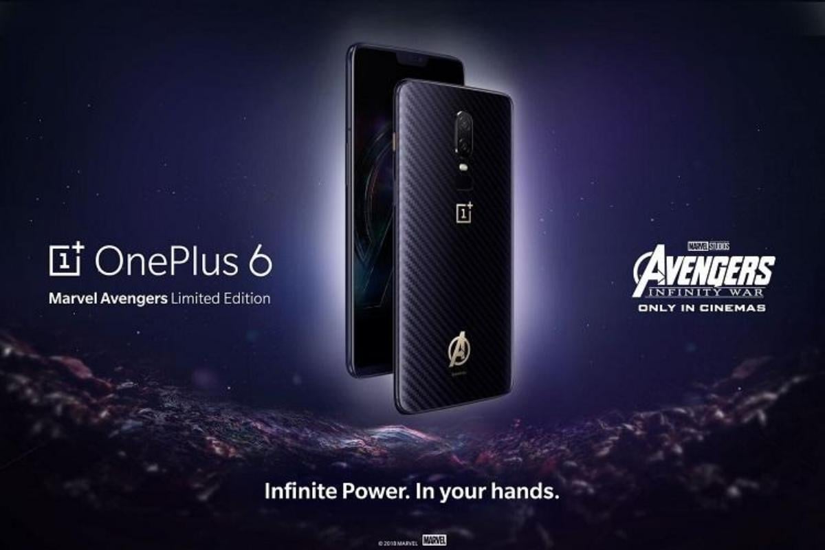 OnePlus 6 Marvel Avengers Limited Edition Goes to Sale in India Today, know price and more