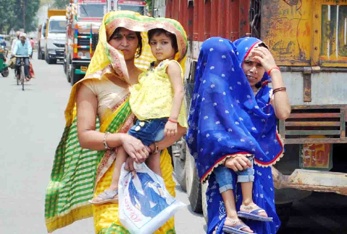 People are bewildered by the heat wave