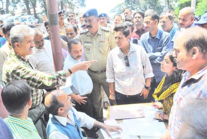 water distribution schedule of govt failed on the first day of its implementation in shimla