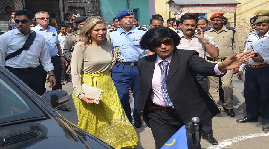 Queen of the Netherlands reached Meerut between security, listened to the heart of artisans