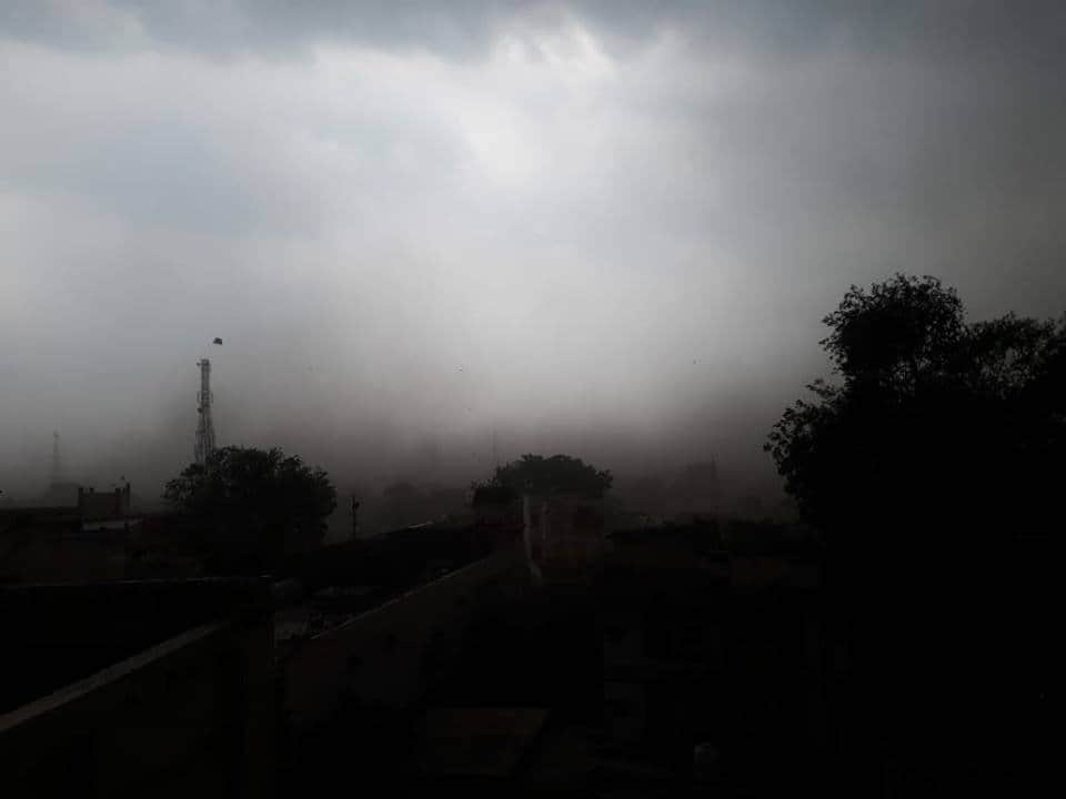Heavy rain and thunderstorm Hailstorm in all over uttarakahnd