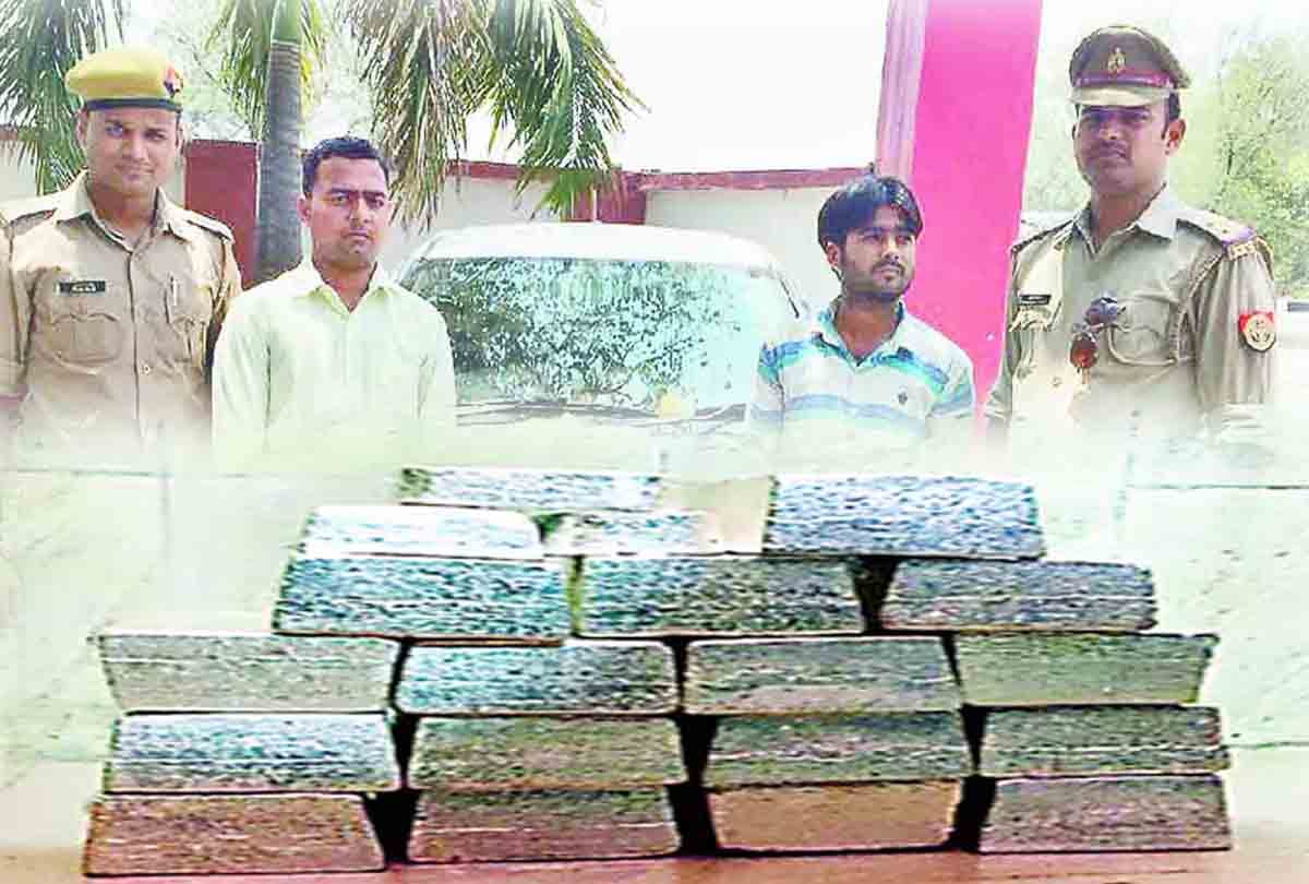seventy four kg of silver found in a car in Fatehpur