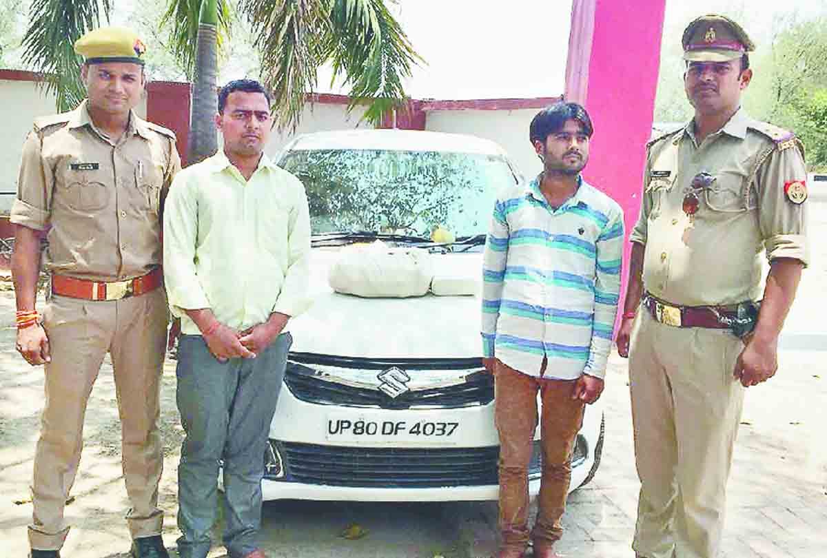 seventy four kg of silver found in a car in Fatehpur