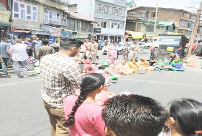 water distribution schedule of govt failed on the first day of its implementation in shimla