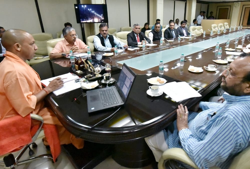 LED to put in place of street lights by next year says chief minister yogi adityanath.