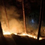 one more death due to forest fire in himachal and historic church reduced to ashes