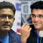kumble and ganguly