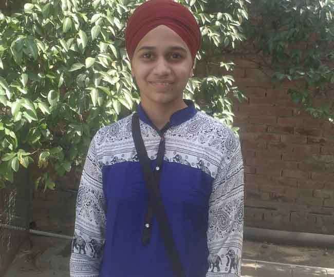 chandigarh, cbse 10th result topper taranpreet kaur formula to crack board exam