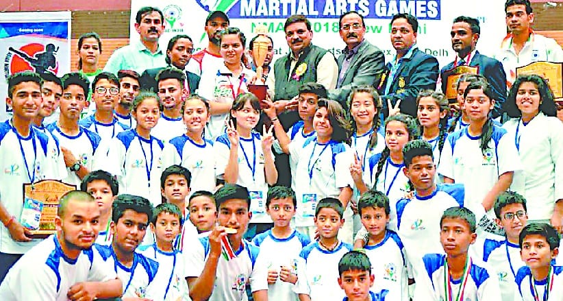 Uttarakhand ranked third with 16 medals, including gold