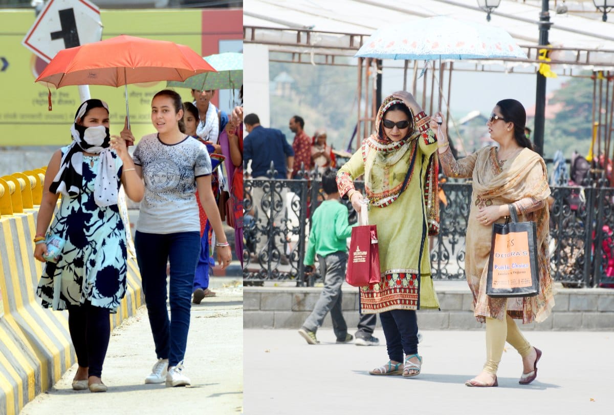 himachal weather report shimla recorded hottest day una temperature at 43 degree