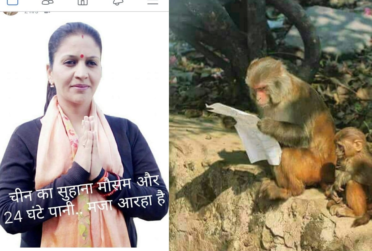 Viral pictures on social media on issue of massive water crisis in shimla