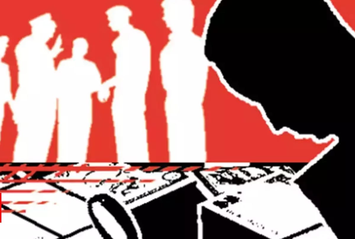 woman gang rape for husband bail and throw forest in greter noida  