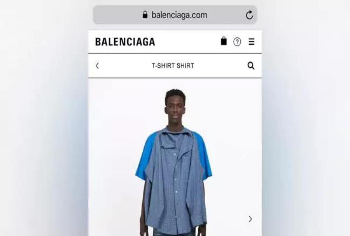 Luxury Label Balenciaga Trolled For a Tshirt price which is Rupees 87000