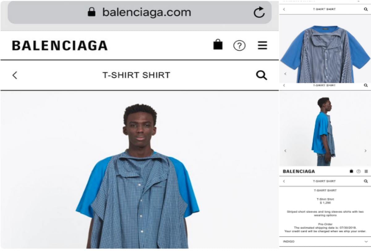 Luxury Label Balenciaga Trolled For a Tshirt price which is Rupees 87000
