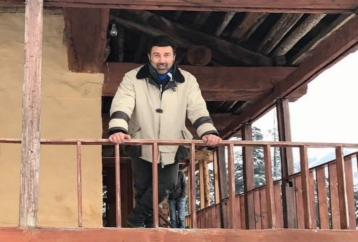 sunny deol in spiti valley for movie shooting  Pal Pal Dil Ke Paas