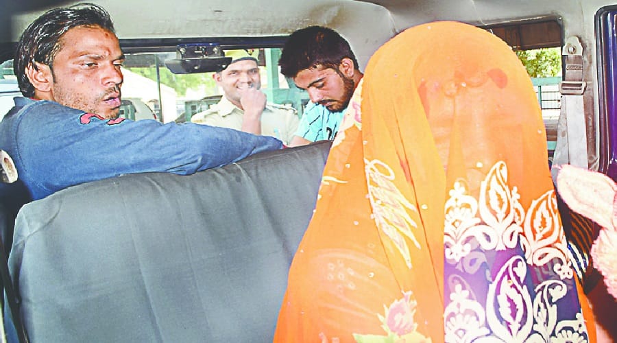 Mother killed son at meerut, arrested accused