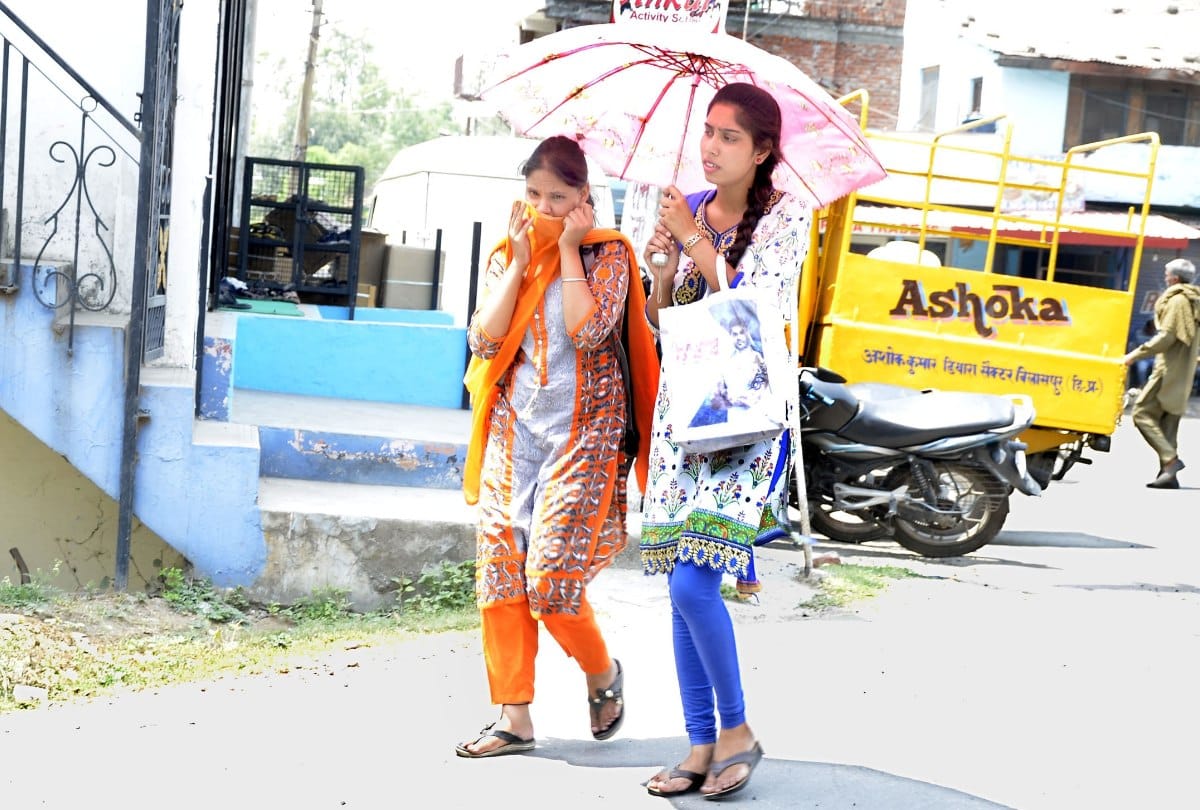 himachal weather report heatwaves continue in state