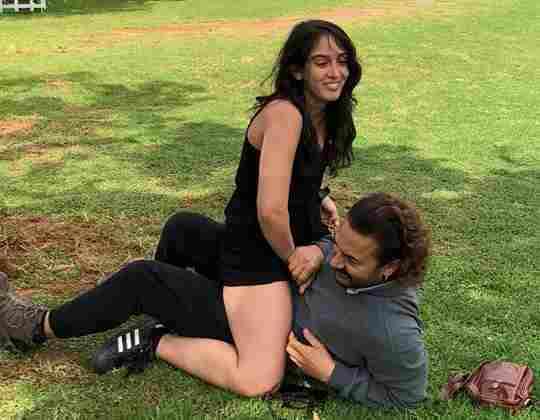 aamir khan share photo with his daughter ira and get troll