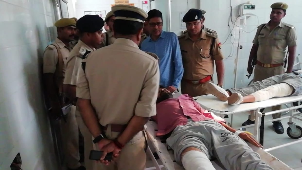UP police encounter once again in azamgarh