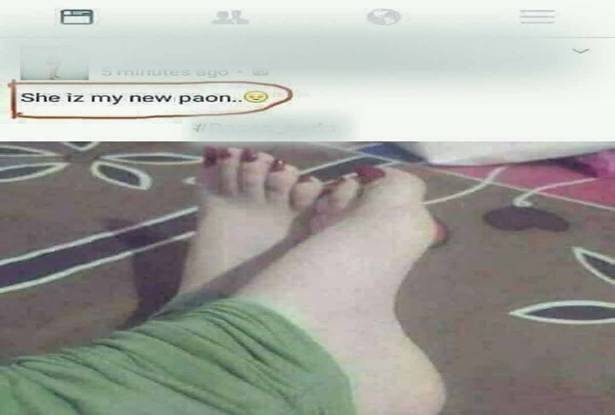 Funny photo captions at social media