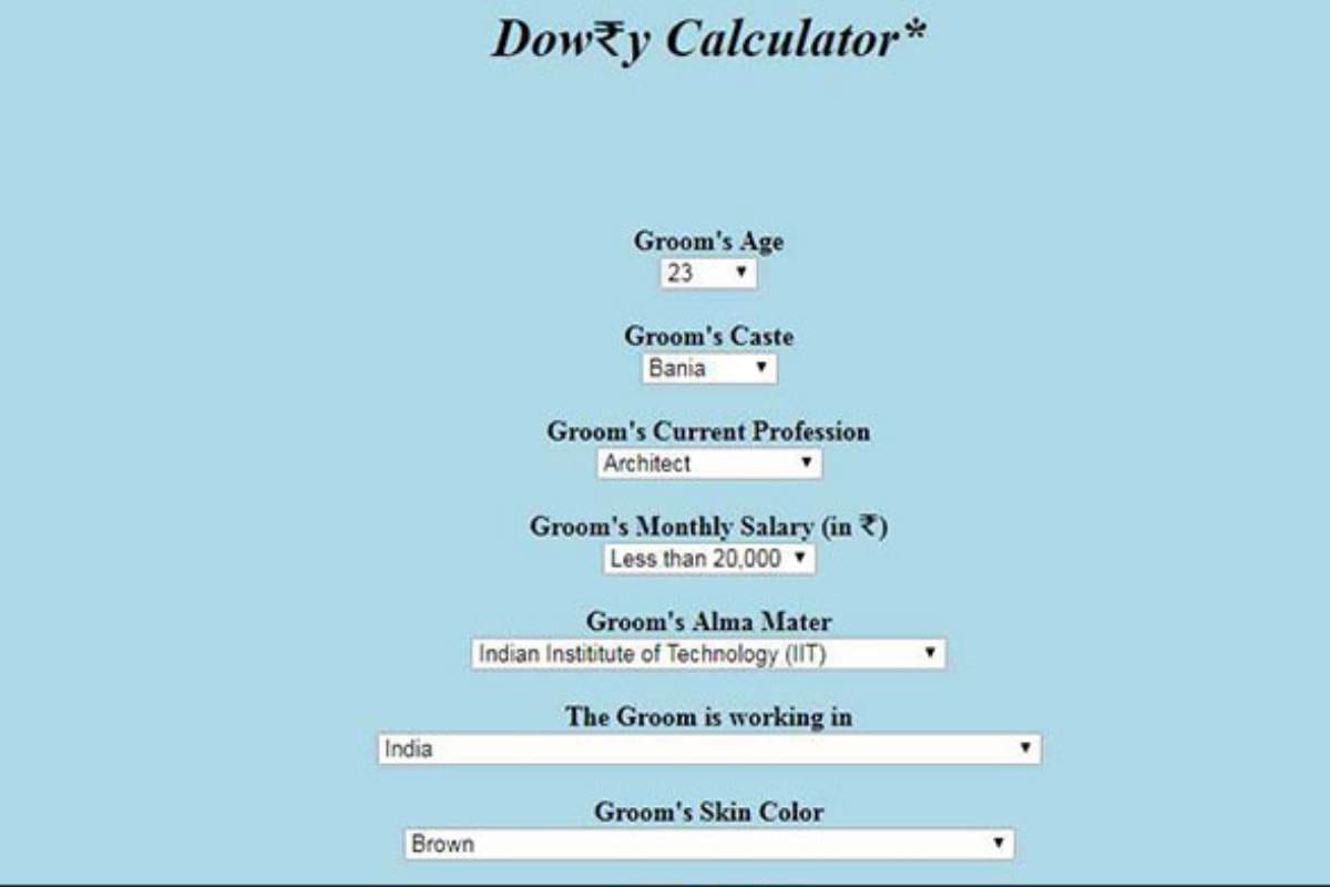 Maneka Gandhi Seeks Action Against Dowry Calculator Website, writes Letter to IT minister