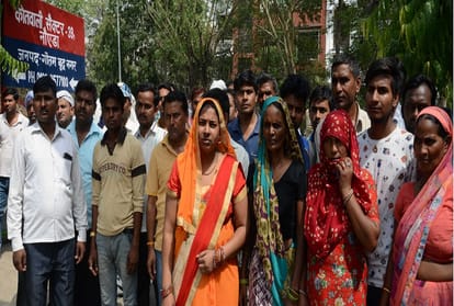 A soldier dies in dubious condition at noida