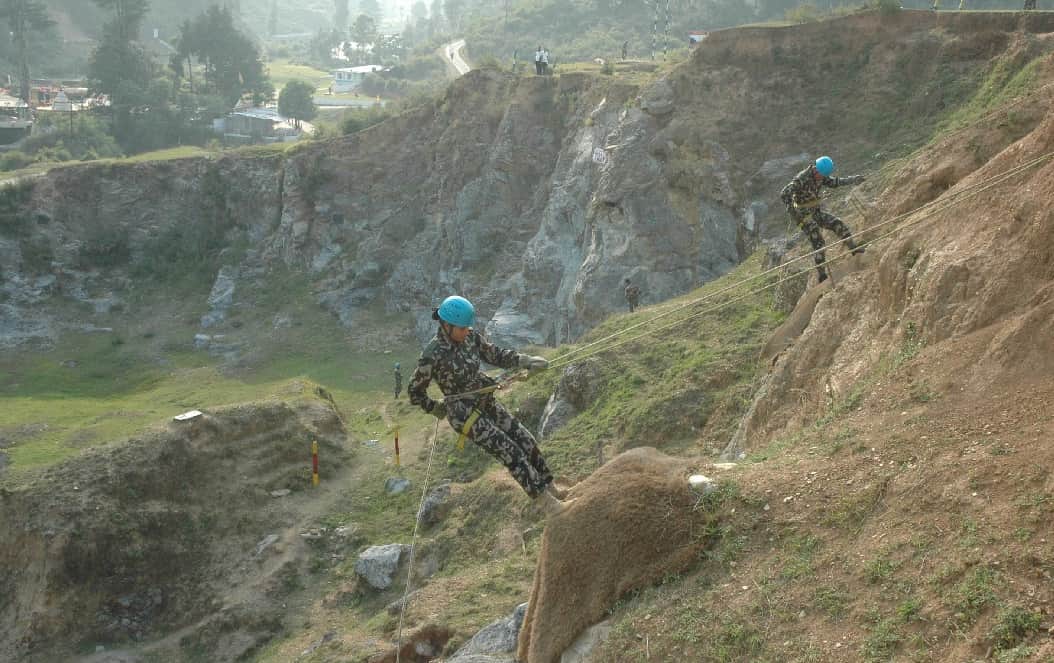 India nepal surya kiran 13 joint military operation photos