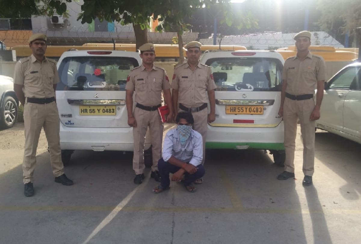 man use two car in same number at gurugram 