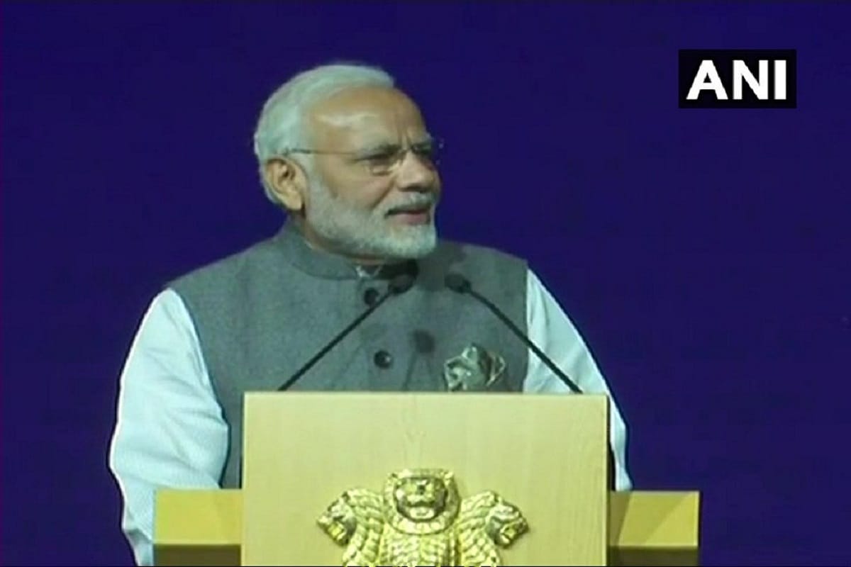 PM Modi at a business and community event in Singapore