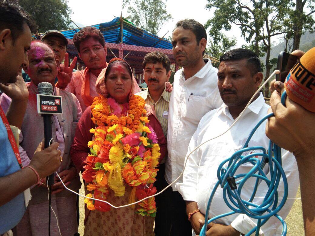 uttarakhand by election 2018 bjp munni devi wins