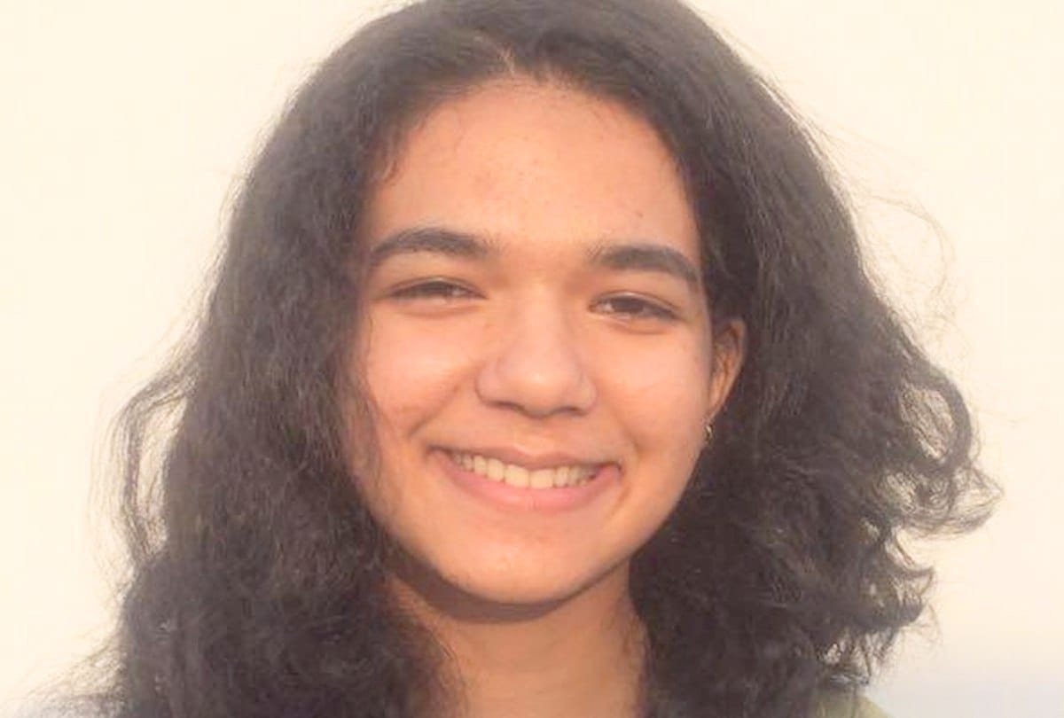 Sonam Chhomo topper from tribal category in cbse plus two result