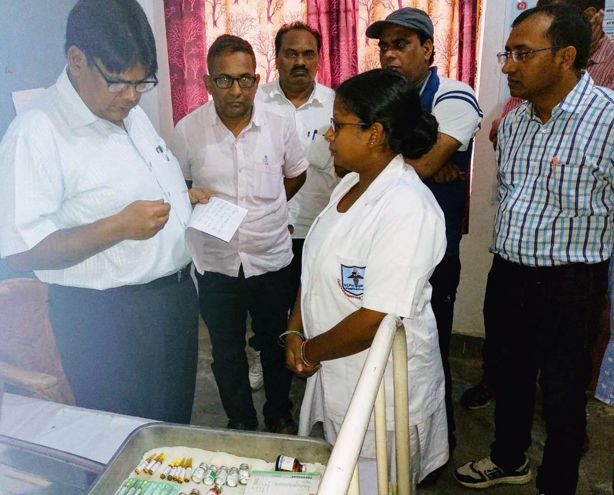 सीएचसी से गायब रहे18 डॉक्टर-कर्मचारी