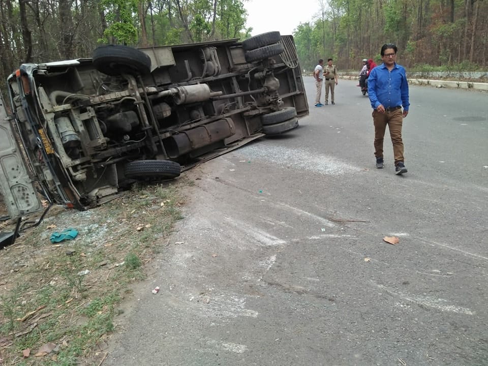  After Accident contractor do shameful act with four labour dead bodies