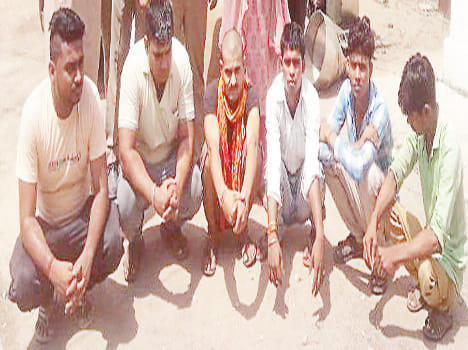 Illegal gutka factory caught, six arrested